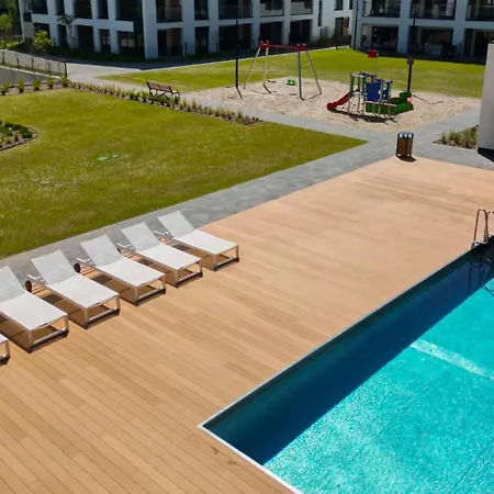 Forest & Waves - Luxury Seaside Retreat With Pool, 90m To The & Pro Workstations Łukęcin