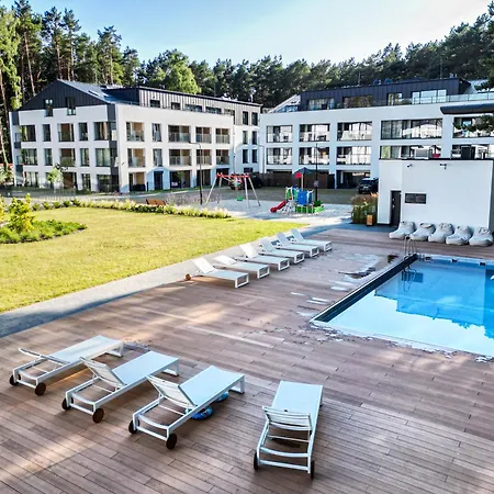 Διαμέρισμα Forest & Waves - Luxury Seaside Retreat With Pool, 90m To The & Pro Workstations Łukęcin