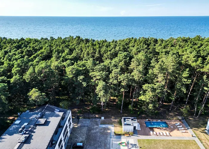 Forest & Waves - Luxury Seaside Retreat With Pool, 90m To The & Pro Workstations Łukęcin